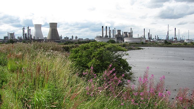 Raffinerie de Grangemouth. Photo: Richard Webb 