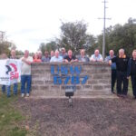 Члены первичной профсоюзной организации USW, которая представляет рабочих металлургического завода ArcelorMittal в городе Бернс Харбор, а также представители JGHSC и сотрудники профсоюза, отвечающие за вопросы безопасности на заводе.