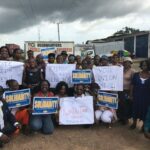 Trabajadores de neumáticos de Liberia transmiten su apoyo