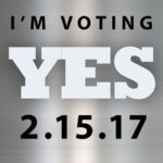 “Je vote OUI le 15 février”