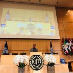 Addressing the ILO. Photo: NUAWE