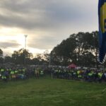 Membres de l'AWU à Pinjarra, le 8 août. Photo : AWU 