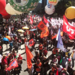 10.000 trabajadores dijeron “basta” a la pérdida de derechos y al desempleo durante una movilización en la Avenida Paulista