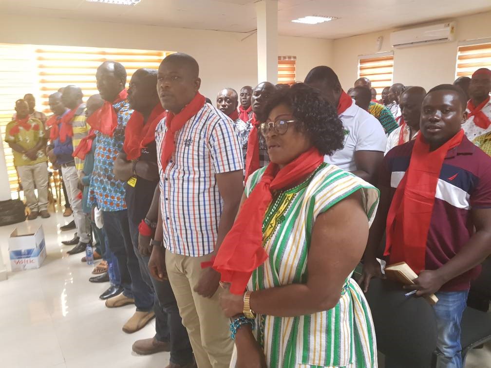 En la reunión del comité ejecutivo nacional de la GMWU enTarkwa se decidió ir a la huelga 