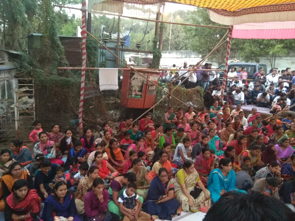 Support for the workers on hunger strike