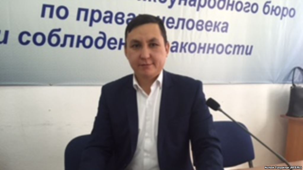 Nurbek Kushakbayev, deputy chair of the KNPRK and labour inspector of the trade union of Oil Construction Company