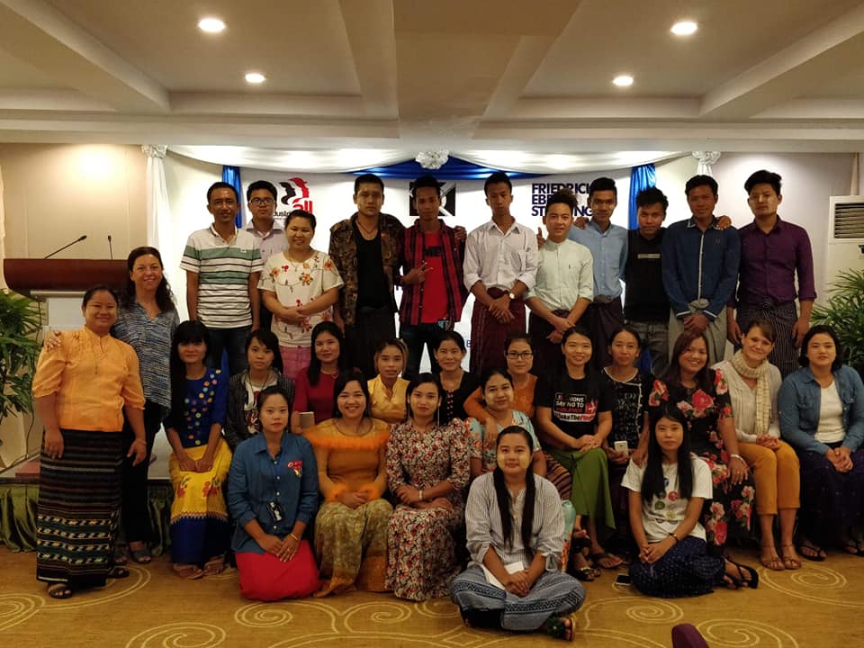 Workshop in Myanmar, August 2018