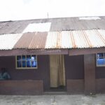 Ветхое жилище рабочего.