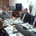 Meeting with legislators