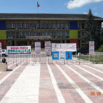 Manifestación cerca de la fábrica de acero TenarisSilcotub en Zalău (Rumanía), 5 de agosto de 2018