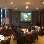 Keam Özkan presenting the head of the German and European BASF Works Councils, Sinischa Horvat, to the Asia BASF Trade Union Network