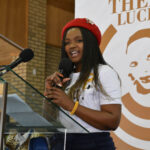 Несколько человек выступили на лекции, организованной в память о Тембисайл Люсии Йенде в городе Кватема, ЮАР.