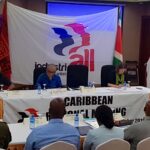 President from C47 trade union, Robby Berenstein, calls for fair treatment for Suriname and Alcoa´s workers, during IndustriALL’s Caribbean meeting