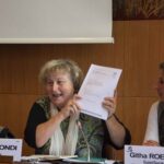 Анна Бионди из Actrav поддерживает решение IndustriALL использовать инструменты МОТ в ГРС.