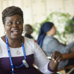 Роуз Омамо во Дворце Наций, фото IndustriAL