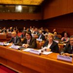 The Workers' Group at the plenary.