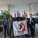 Эксперты, представляющие группу трудящихся, в штаб-квартире МОТ в Женеве.