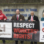 « Respectez les droits des travailleurs! »