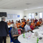 Entretien avec les travailleurs de Bekaert à la cantine