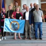 The delegation at the ILO