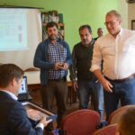 Los sindicatos presentaron un estudios sobre el impacto de las inversiones forestales de Finlandia en las relaciones laborales de Uruguay // Foto: Linnéa Duran