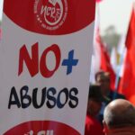 La marcha y el paro fueron en rechazo los abusos e injusticias hacia los trabajadores de Chile // Créditos de la foto: Facebook Fenatrapech