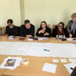 Члены профсоюза обсуждают будущую кампанию