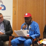 Issa Aremu, from NUTGTW, Nigeria