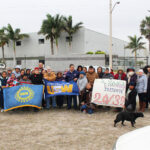 Una delegación de líderes sindicales de la UAW, la United Steelworkers (USW), Los Mineros (los 3 afiliados a IndustriALL) y de la AFL-CIO viajaron a Matamoros, México, para apoyar a los trabajadores en huelga. Foto: USW // www.usw.org 