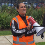 Работница Sistema и делегат профсоюза E tū Сесилия Уильямс