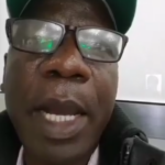 Photo extraite de la vidéo du Secrétaire général du ZCTU, Japhet Moyo, appelant à la grève générale 