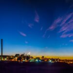 Randfontein Mine At Sunrise, Johannesburg. Photo credit: Paul Saad