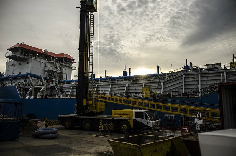 Royal IHC plant visit Rotterdam 