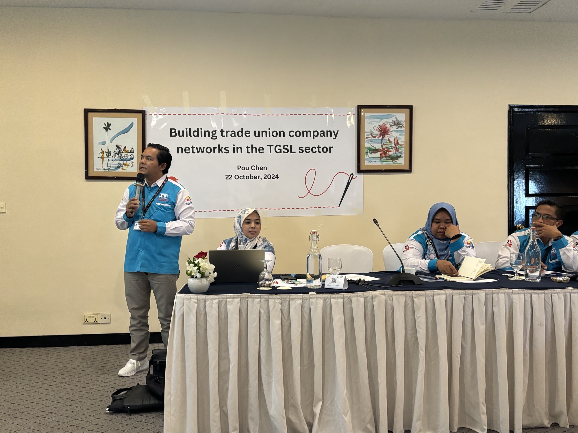 Establishing supply chain industrial relations through trade union ...