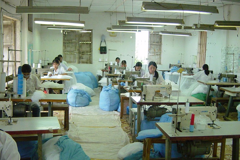 Garment factory in the Philippines. ©ILO
