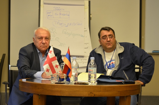 Гамлет Даниелян Армения и Тамаз Долаберидзе Грузия