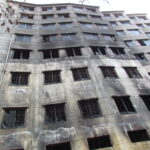 L’usine Tazreen Fashions après l’incendie dévastateur qui a coûté la vie à 120 personnes