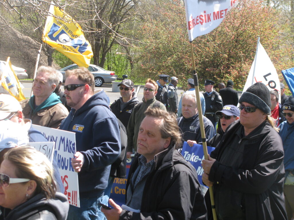 Protesta en Philadelphia