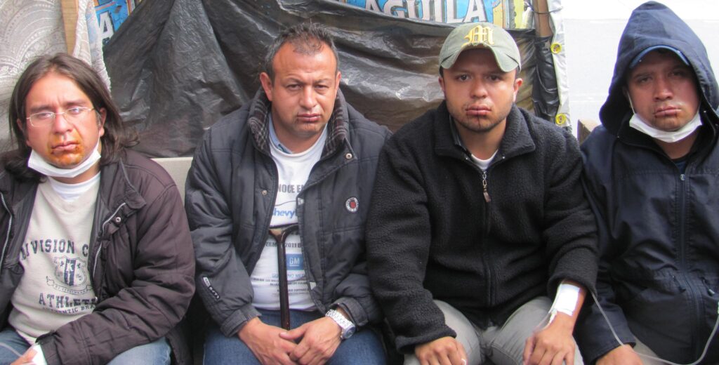 GM workers on hunger strike