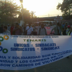 Акция рабочих в поддержку Рубена