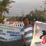 Акция рабочих в поддержку Рубена