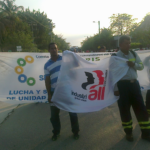 Акция рабочих в поддержку Рубена