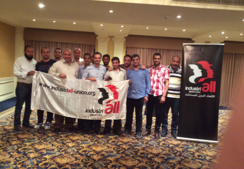 IndustriALL workshop on capacity building.