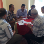 Participants in one of the workshops involved in discussions on capacity building. 