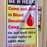 Blood donation camp