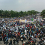National demonstrations in Indonesia