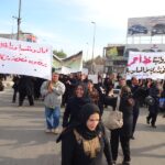 The protestors are also demanding that Iraqi jobs and industries are protected. 