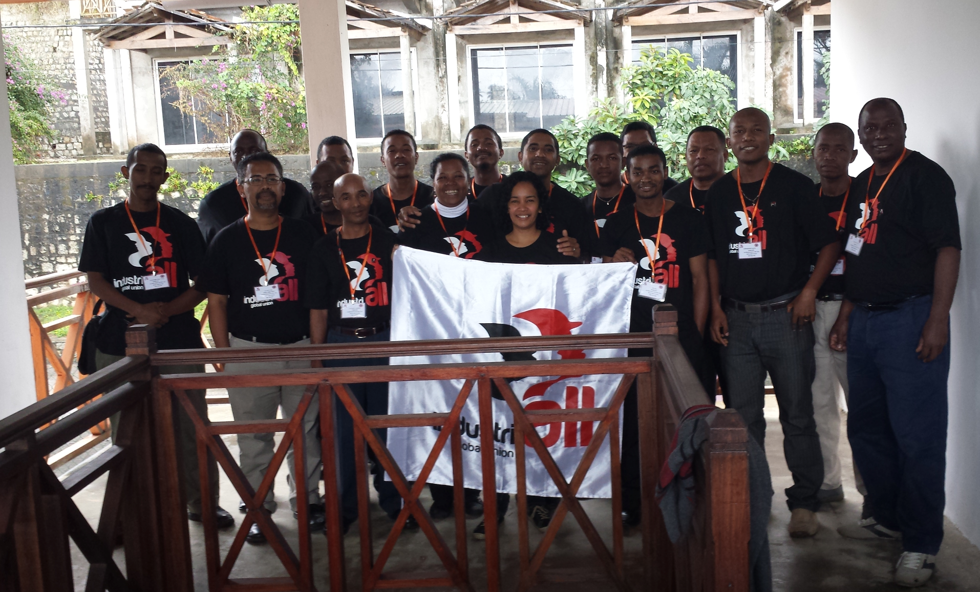 Участники семинара по органайзингу на Мадагаскаре. 