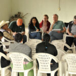 Feb 15 meeting of Canadian trade union delegation with the Ejido La Sierrita in Durango where Canadian mining company Excellon Resources fails to live up to agreement.