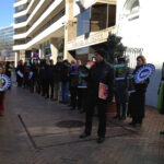 Washington DC demo outside the Mexican Embassy, 21 February
